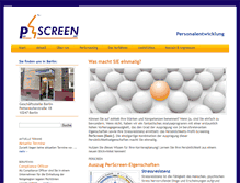 Tablet Screenshot of perscreen.net